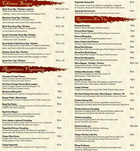 tandoor by rich menu|Tandoor Wok .